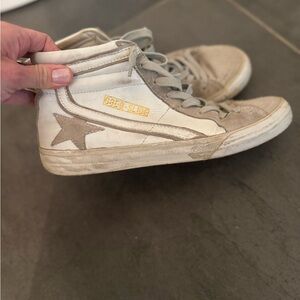 Golden Goose Slide High Top Sneakers Size 40